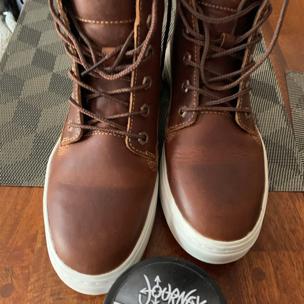 Leather Timberland Boots